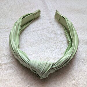 New Anthropologie Lauren Knotted Headband (Color: lime)